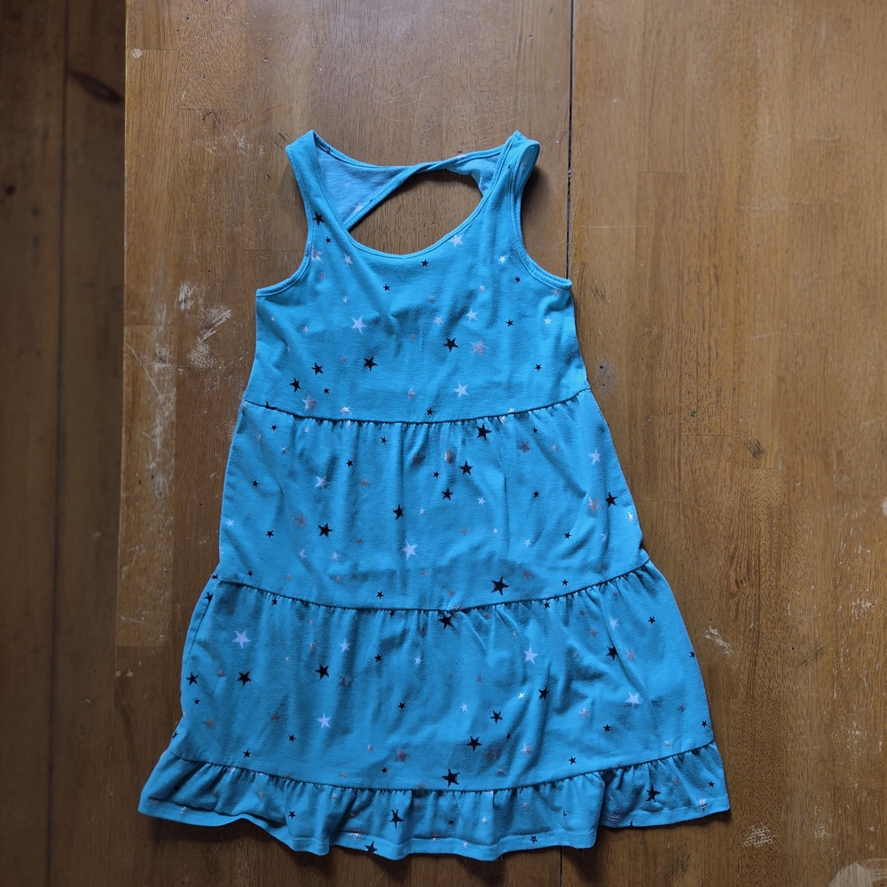 Wonder Nation Starry Blue Kids Dress